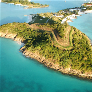 Land for Sale on Private Peninsula, Reeds Point, Jolly Harbour